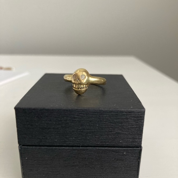 18kt gold ring - Picture 2 of 2